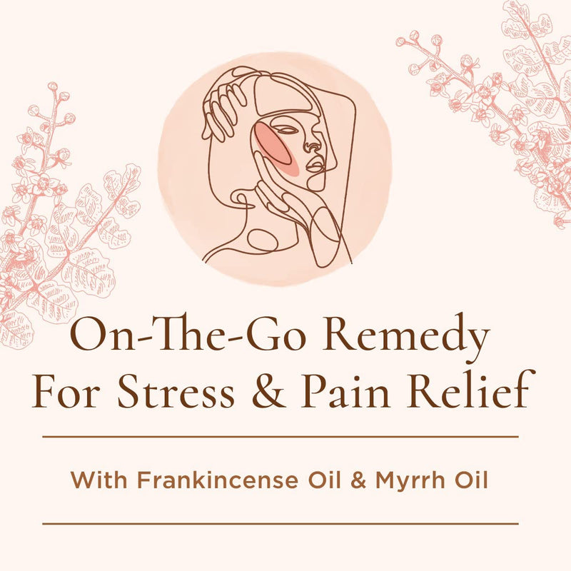 Gya Labs Frankincense & Myrrh Essential Oil Roll-On (10ml) - Deep, Earthy Scent Frankincense & Myrrh (Roll On) - BeesActive Australia