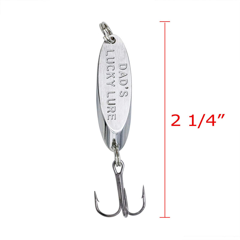 [AUSTRALIA] - Melix Home Daddy's Lucky Lure Fishing Lure Gift for dad Daddy, Fisherman Gift, Mens, from Daughter, from Son dad's lucky lure 
