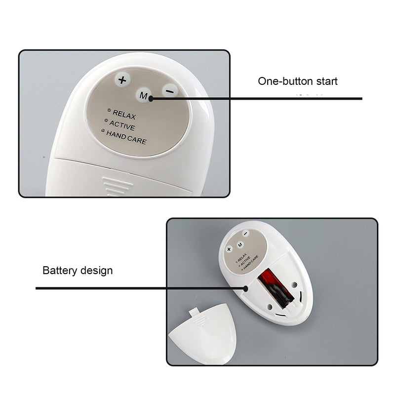 Sleep Aid Device Handheld Sleeping Aid Machine Microcurrent Intelligent Fast Sleep Instrument for Adults, Improve Sleep and Relieve Anxiety, White - BeesActive Australia