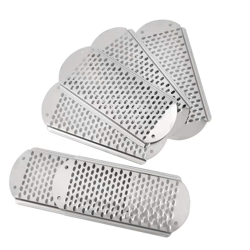 Jinyi 6Pcs Foot File Callus Replacement Blades Pedicure Rasp Stainless Steel Big Hole - BeesActive Australia