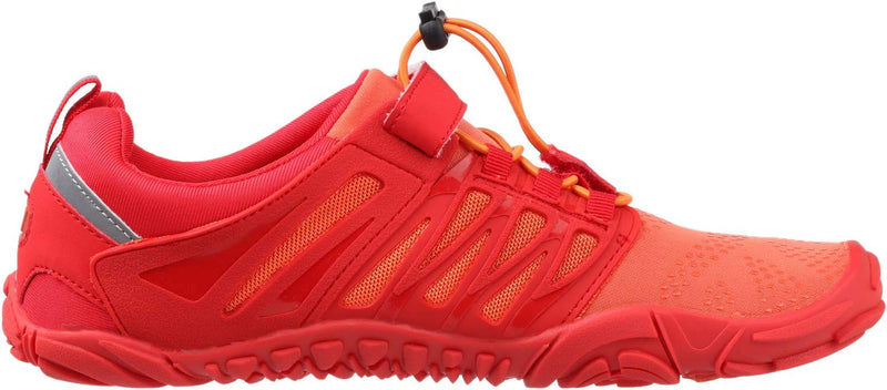 WHITIN Men's Minimalist Trail Runner | Wide Toe Box | Barefoot Inspired 11 1_ Orange - BeesActive Australia
