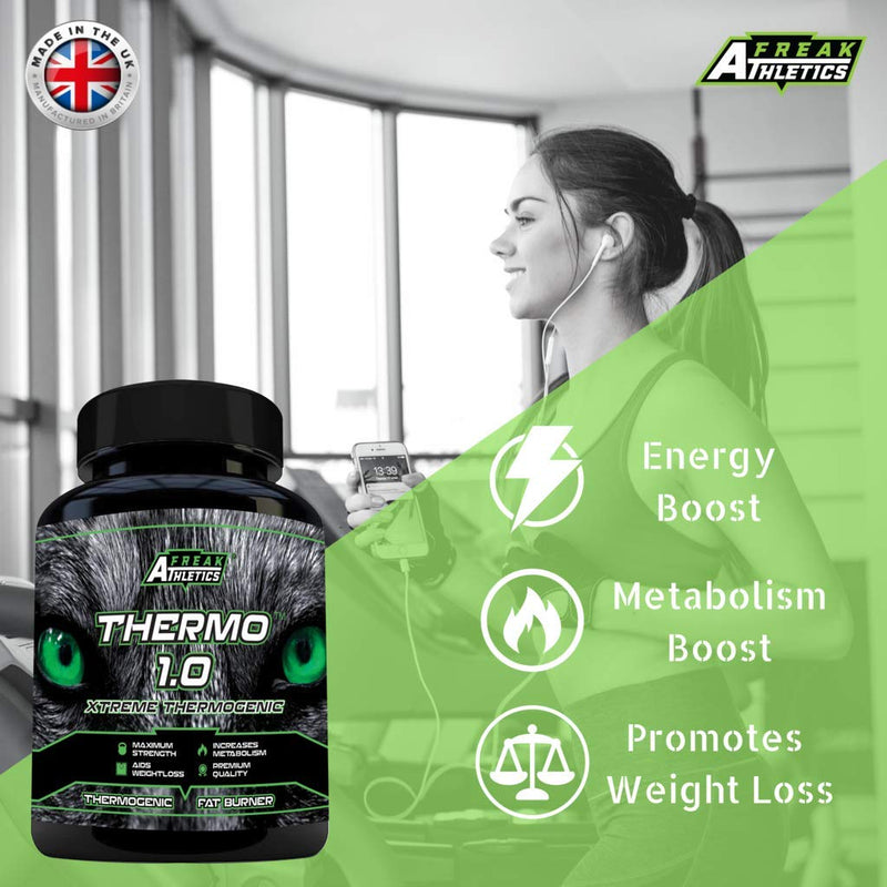 Thermo 1.0 Xtreme Fat Burner - Premium Grade Fat Burners Suitable for Both Men & Women - Made in The UK - BeesActive Australia