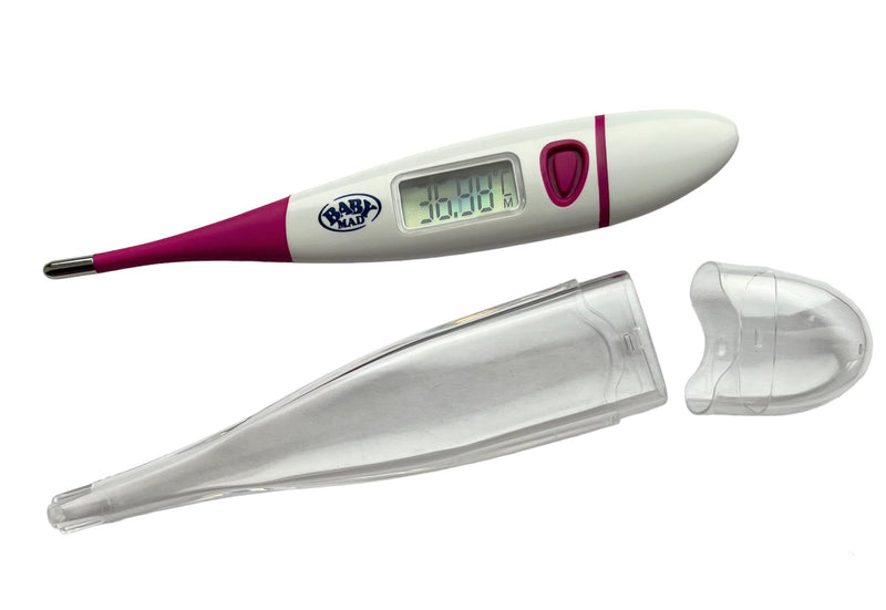 Digital Basal Thermometer 2 Decimal Place Degree Accuracy, BBT, Oral, Rectal, Underarm Waterproof for Adults or Children - BeesActive Australia