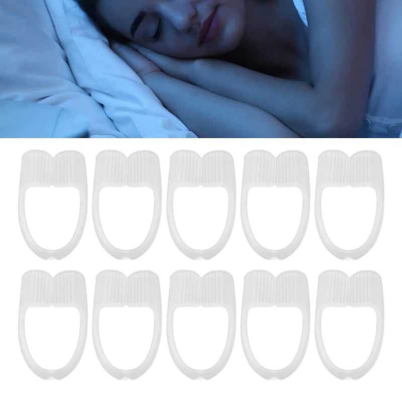 10pcs Dental Night Guard, Anti Snoring Dental Guard Rubber Athletic Protection Mouth Clenching Guard For Preventing Sleeping Teeth Grinding - BeesActive Australia