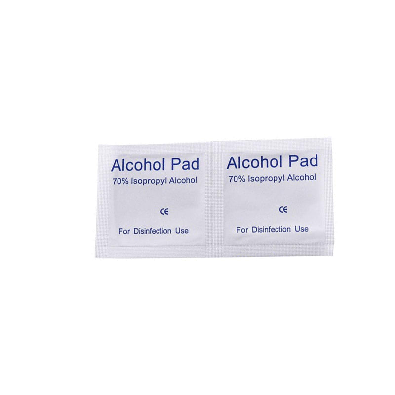 YNR 70% Alcohol Pre-Injection Isopropyl Wipes - Individually Wrapped First Aid Skin Cleaning Easy-Tear Sachet Wipes (300PCS) - BeesActive Australia