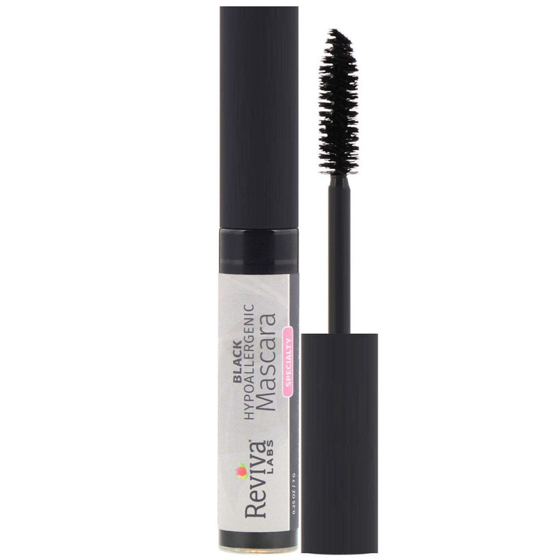 Reviva Labs HypoAllergenic Mascara, Super Lash Black, 0.25-Ounces (Pack of 3) - BeesActive Australia