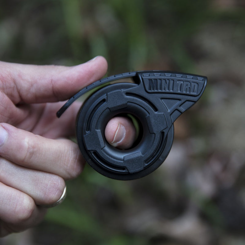 Atwood Rope MFG Micro Cord Dispenser. 125ft black 100lb test. Mini TRD - BeesActive Australia