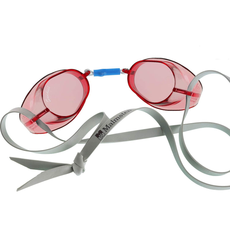 [AUSTRALIA] - Malmsten Unisex's Swedish Goggles Standard, Red 