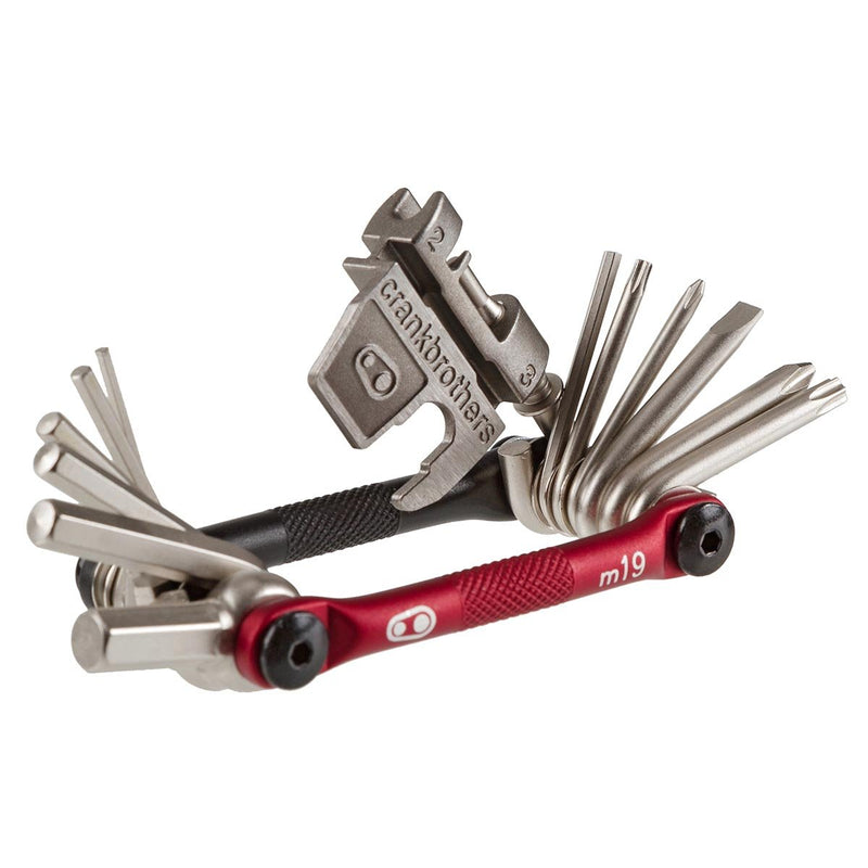 Crankbrothers M19 Multi-Tool + Case Black & Red - BeesActive Australia