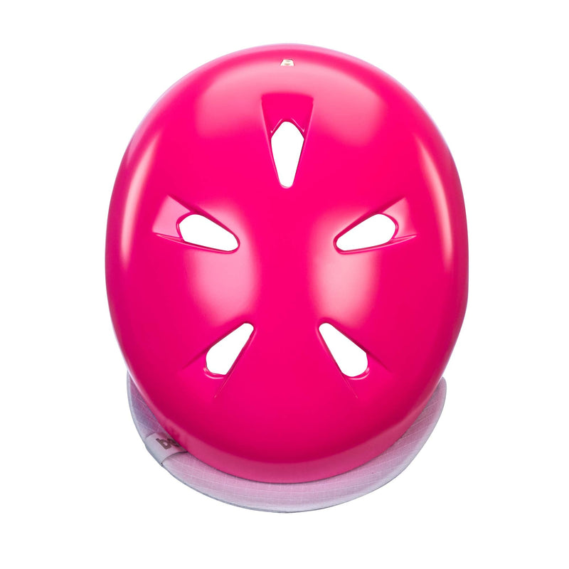 BERN, Kid's Nina Helmet with Flip Visor X-Small/Small Satin Hot Pink - BeesActive Australia