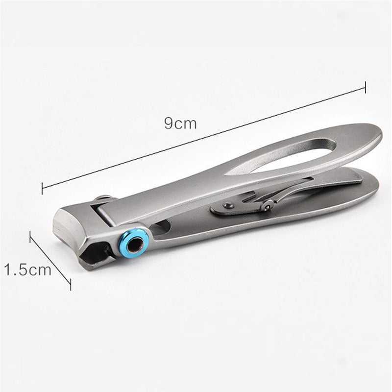 Nail Clippers, Professional Grade Stainless Steel Fingernail Toenail Clippers for Thick Nails, 15mm Wide Jaw Opening Nail Cutter for Men and Women with Nail File - BeesActive Australia