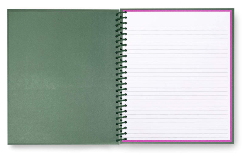 Kate Spade New York Green Large Spiral Notebook, 11" x 9.5" with 160 College Ruled Pages, Dream Big - BeesActive Australia