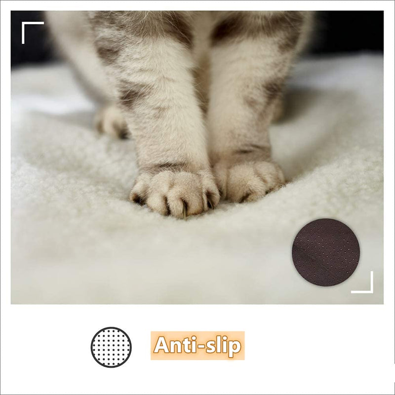 Petlex Self Heating Pet Bed, Self-Warming Pet Blanket Pad with Soft Washable Fleece Cover, Pet Thermal Mat Pad for Dogs and Cats 23x17in - BeesActive Australia