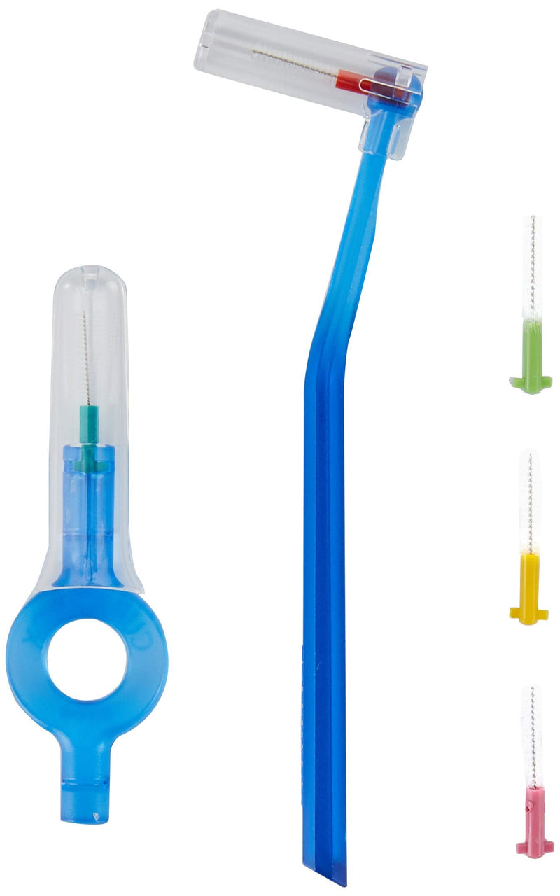 Curaprox CPS Interdental Brush Starter Kit, Mixed - 06, 07, 08, 09, 011 Interdental Brushes + 2 Interdental Toothbrush Holders - BeesActive Australia