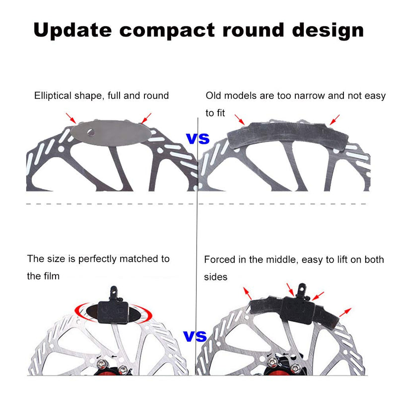 ONGHSD Bicycle Brake Pad Alignment Tool, 2PCS MTB Disc Brake Pad Adjusting Tool Bike Brake Rotor Pads Mounting Assistant Tools Adjust Spacer Mountain Bike Disk Repair Tool Cycling Accessories - BeesActive Australia