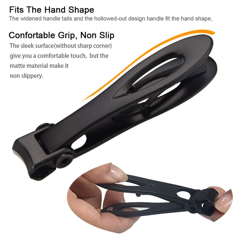 Horsebang Nail Clippers for Thick Nails and Tough Nails, Oversized Heavy Duty Wide Jaw Ultra Sharp Blade Fingernail Toenail Clippers for Thick Nails and Ingrown Toenails, for Men,Seniors and Adults. - BeesActive Australia