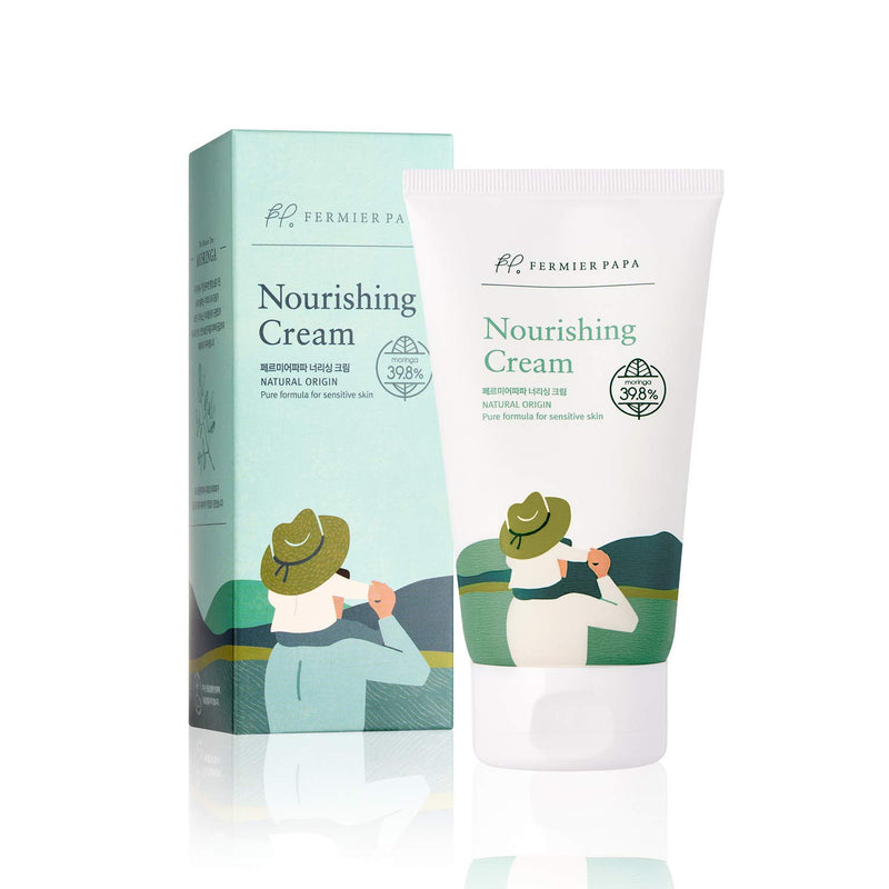 Fermier Papa - Baby Nourishing Cream | Baby Cream | For Sensitive Skin | Chamomile Scents | 4.23 fl. Oz - BeesActive Australia