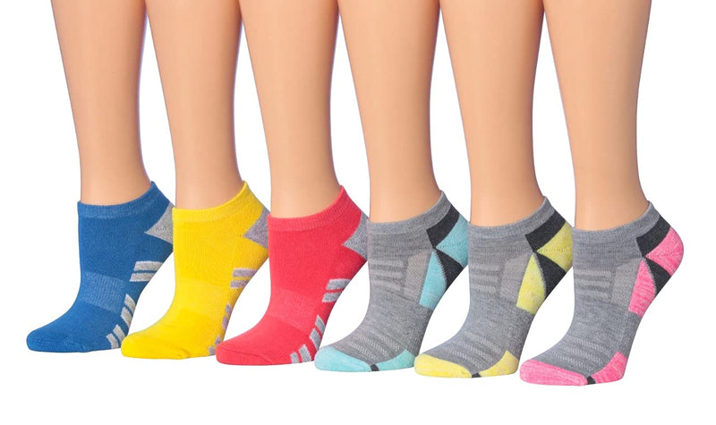Tipi Toe Women's 12-Pairs Low Cut Athletic Sport Peformance Socks Sp34-12 - BeesActive Australia