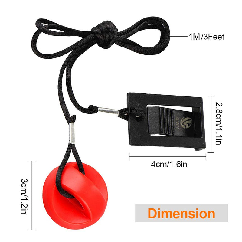 Treadmill Universal Magnet Safety Key for All NordicTrack, Proform, Image, Weslo, Reebok, Epic, Golds Gym, Freemotion, and Healthrider Treadmills - BeesActive Australia