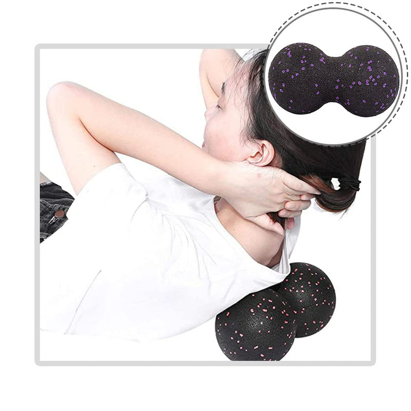Massage Ball Peanut Massager Roller Manual Fascia Ball for Trigger Point Therapy Myofascial Release and Sports Recovery - BeesActive Australia