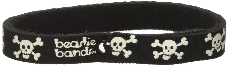 Beastie Band Cat Collar Skull and Crossbones Black - BeesActive Australia