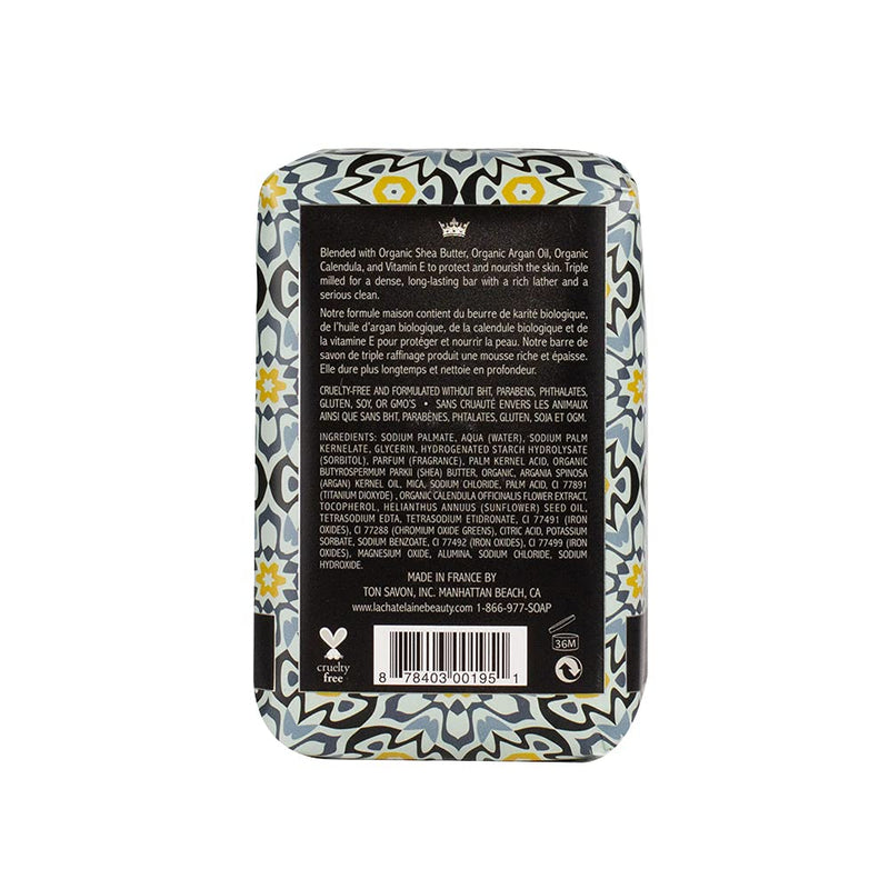 La Chatelaine Shea Butter Bar Soap| Natural and Organic |Triple Milled | Made in France | Unisex, Men, Women | Large (Citrus Zest) Citrus Zest - BeesActive Australia