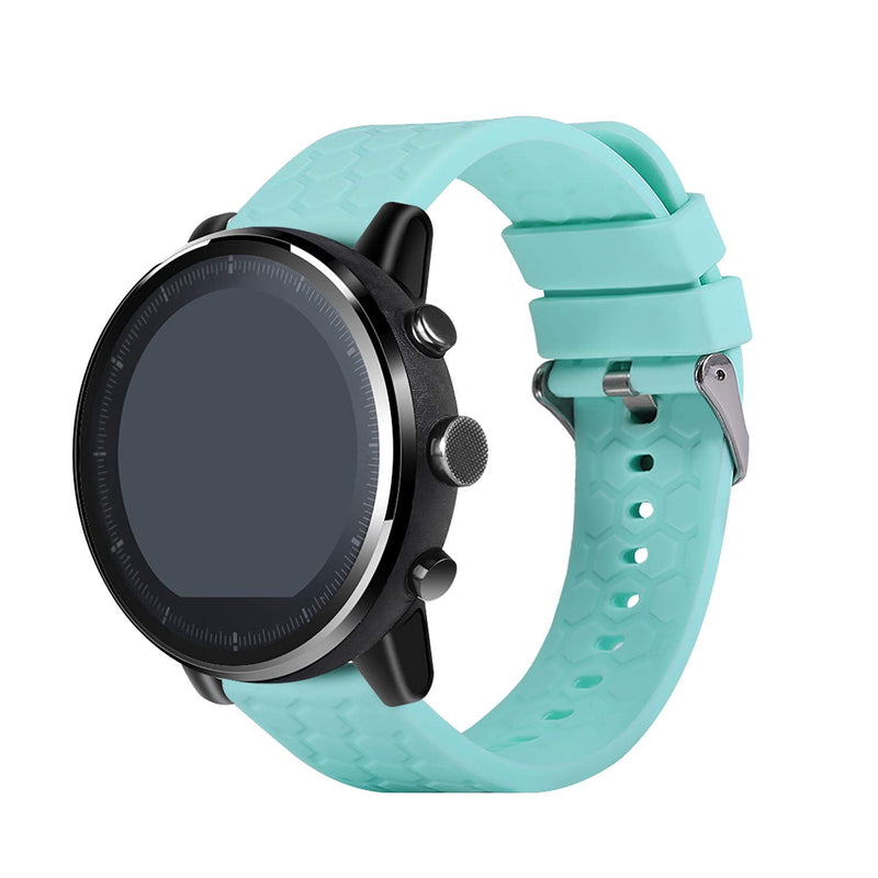 FitTurn Silicone Band Compatible with Amazfit GTR 47MM/ Pace Replacement 22mm Washable Silicone Solid Color Straps Sport Wristbands for Amazfit Pace/GTR 47MM Smartwatch Accessories (Six Pack) Six Pack - BeesActive Australia