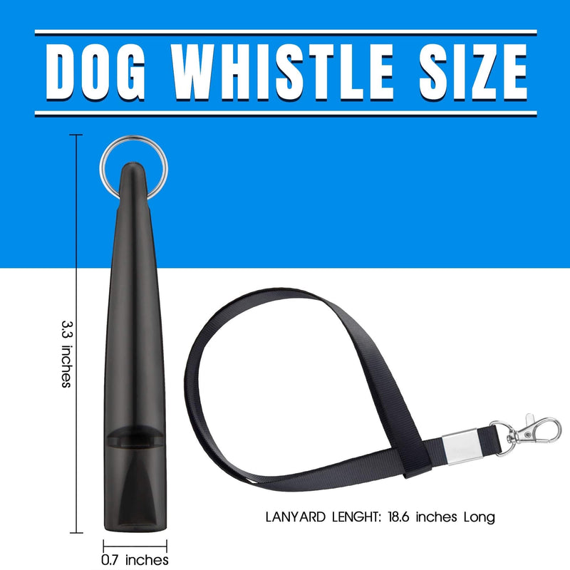 TDL 2 Pack Gundog Whistle with Lanyard - Black & Orange Used for Recall & Dog Training - Long Distance - Loud Pitch - Dog Whistle - Consistent Frequency - BeesActive Australia