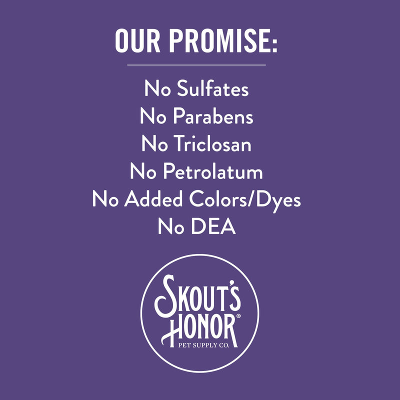 SKOUT'S HONOR: Probiotic Pet Shampoo & Conditioner - 2-in-1 with Avocado Oil - Cleans and Conditions Fur, Supports Pet’s Natural Defenses, PH-Balanced, Sulfate Free - Lavender 16 oz. - BeesActive Australia