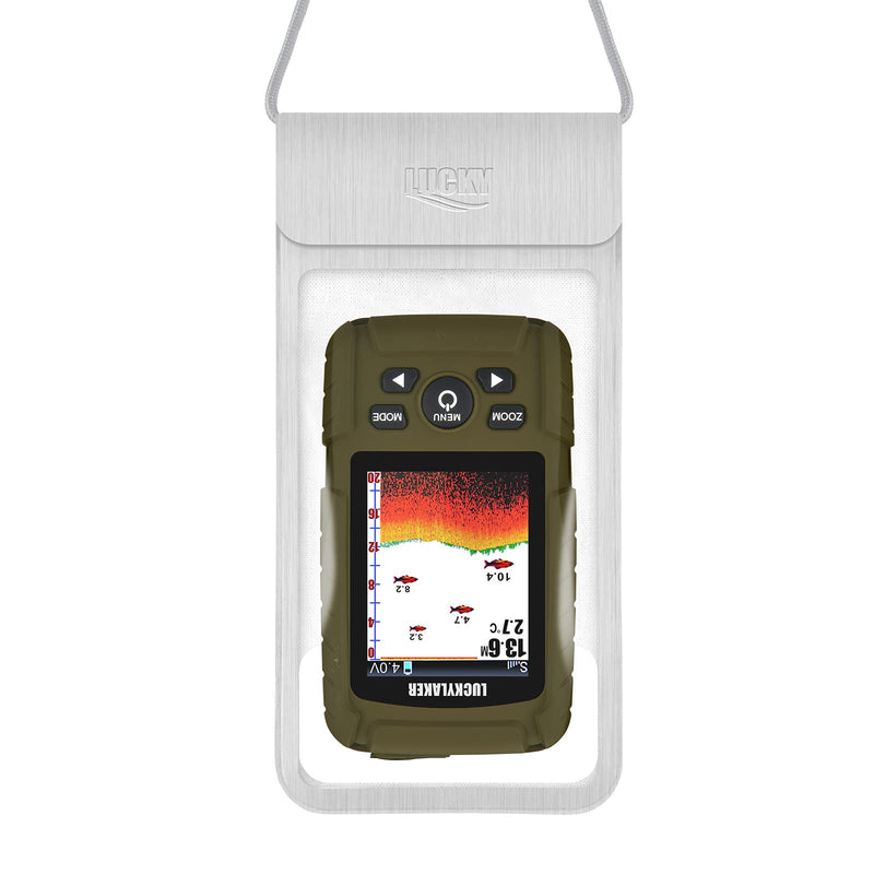 LUCKY Fish Finder Waterproof Case Portable Water Resistant Mobile Bag Handheld Dry Bag Lightweight - BeesActive Australia