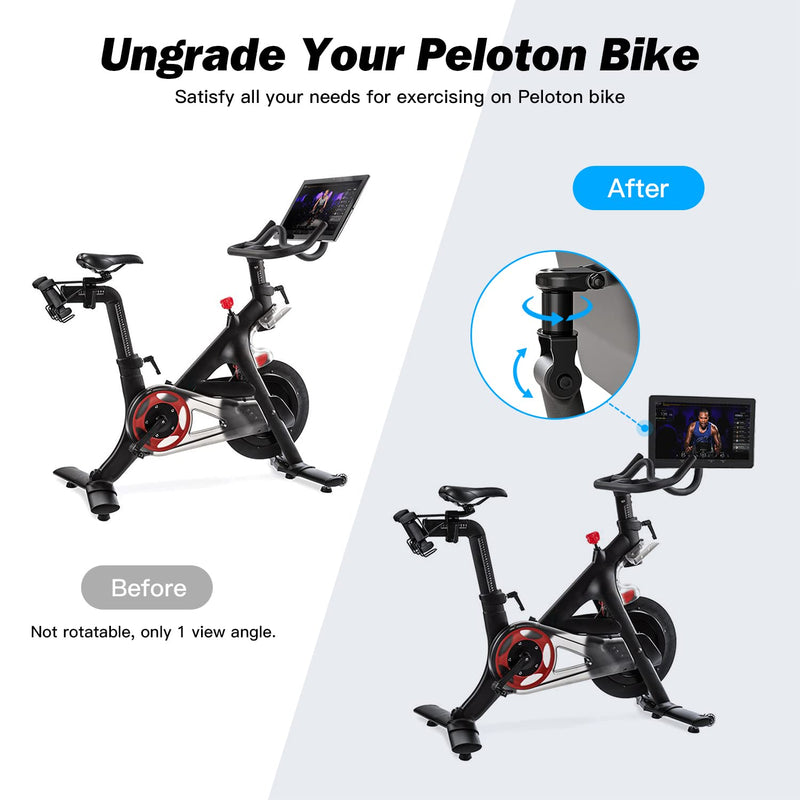 360 Degree Aviation Aluminum Screen Monitor Adjuster for Peloton Bike(Not Compatible with Peloton Bike +) - BeesActive Australia