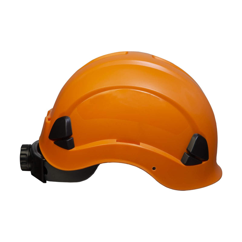 JORESTECH Hard Hat Orange ABS Work-At-Height and Rescue Slotted Helmet with 6-Point Adjustable Ratchet Suspension ANSI Z89.1-14 Certified For Work, Home, and General Headwear Protection HHAT-03 - BeesActive Australia
