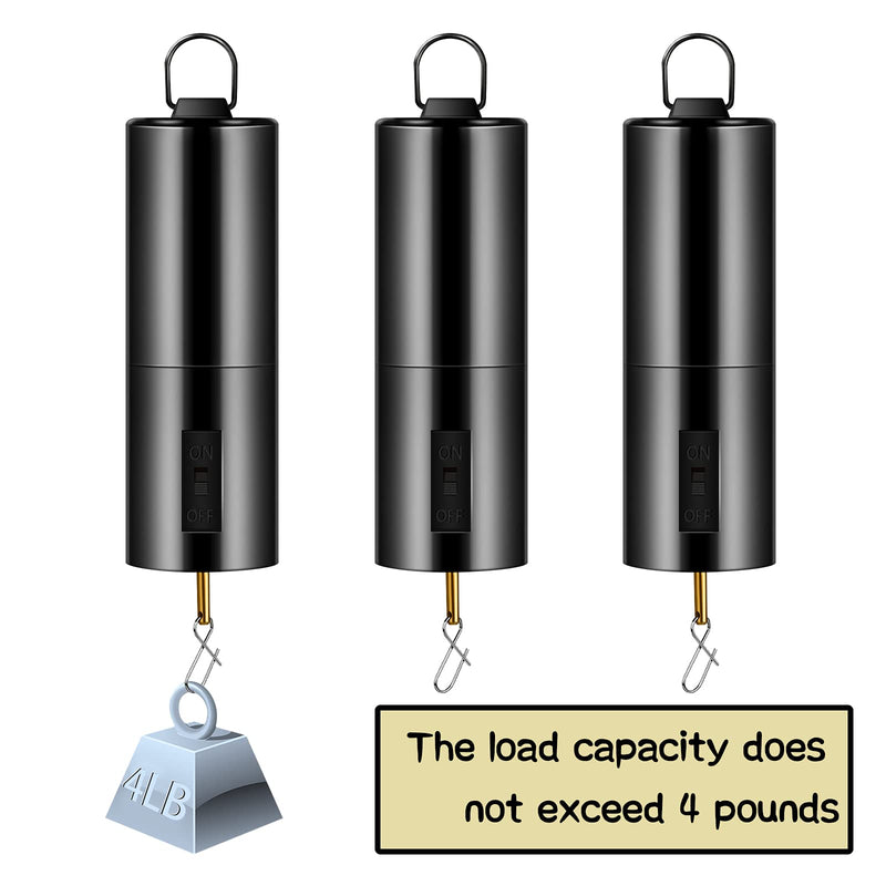 Hanging Black Rotating Motor Wind Spinner Motor Mobile Battery Operated Motor Multi-Purposes Rotatable Hook for Garden Decoration Accessory Supplies (1) 1 - BeesActive Australia