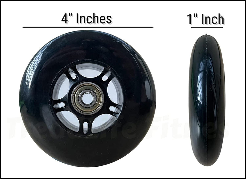 TreadLife Fitness Elliptical Replacement Wheel - Part Number 205979 - Compatible with NordicTrack CX990 Ellipticals 1 - Pack - BeesActive Australia