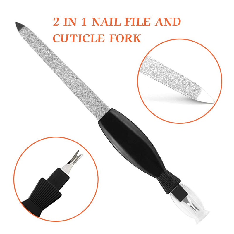 ILuck Professional Pedicure Kit 15 in 1, Foot File Tools Stainless Steel Foot Rasp Foot Peel and Callus Clean Feet Dead Skin Tool Pedicure Kit Foot Care Kit for Women Men at Home - BeesActive Australia