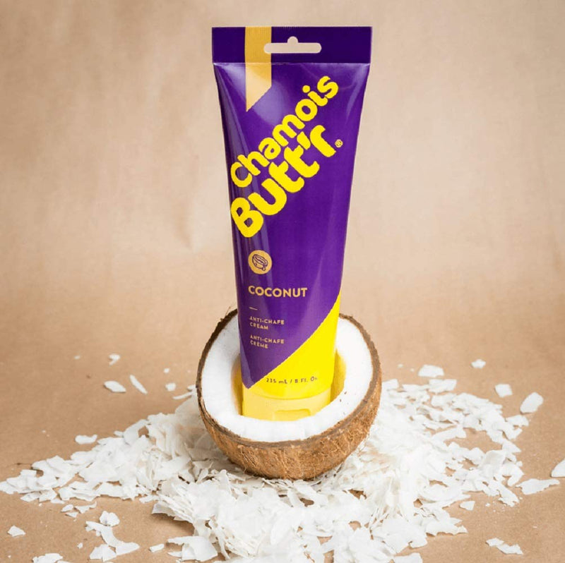 Chamois Butt'r Coconut Anti-Chafe Cream, 8 Ounce Tube - BeesActive Australia