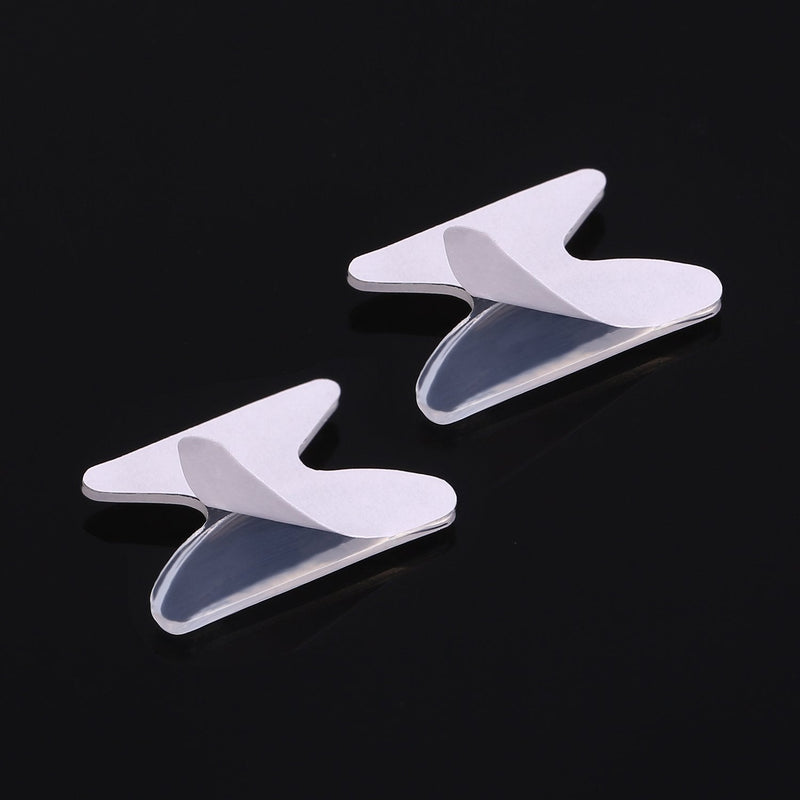 Frienda 10 Pairs 1.8 mm Eyeglass Nose Pads Anti-slip Adhesive Soft Silicone Eyeglass Nose Pads for Eyeglass Sunglasses Spectacles (Transparent) - BeesActive Australia