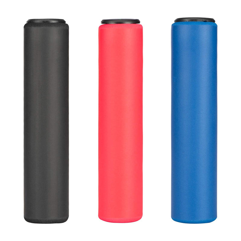 ROCKBROS Bike Handle Grips Foam Comfortable Shock Absorption Bike Handlebar Grips Suit for BMX, Mountain, MTB, Beach Cruiser, Scooter black - BeesActive Australia