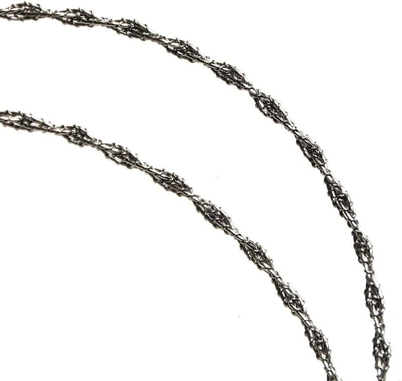Tag-Z Wire Saw - Stainless Steel Camping Wire Saw - Emergency Outdoor Survival Saw - Compact & Lightweight Saw for Hiking - BeesActive Australia
