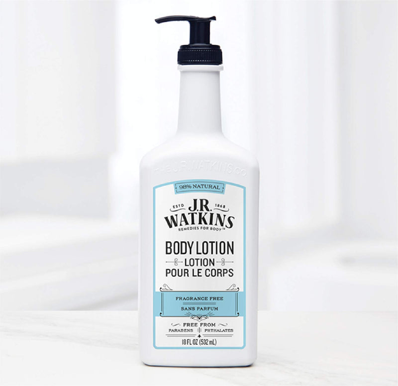 J.R. Watkins Natural Hand & Body Fragrance Free Calming Lotion (532 Ml), 1.2 Pound - BeesActive Australia