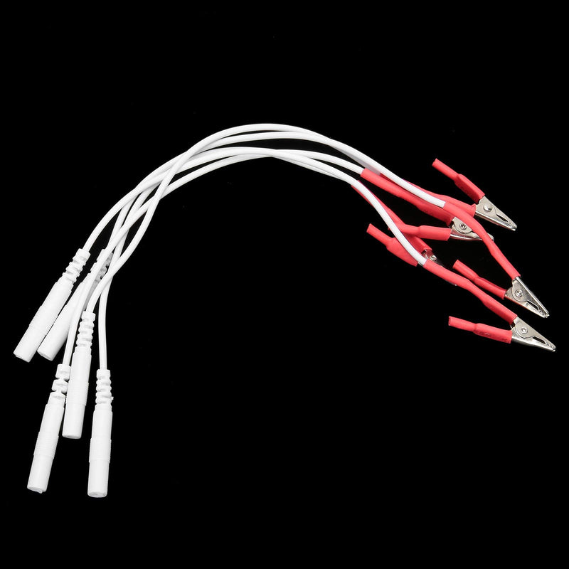20pcs / Bag Clip Electrode Lead Wires Cable, TENS Wires for TENS Unit Physiotherapy Machine - BeesActive Australia