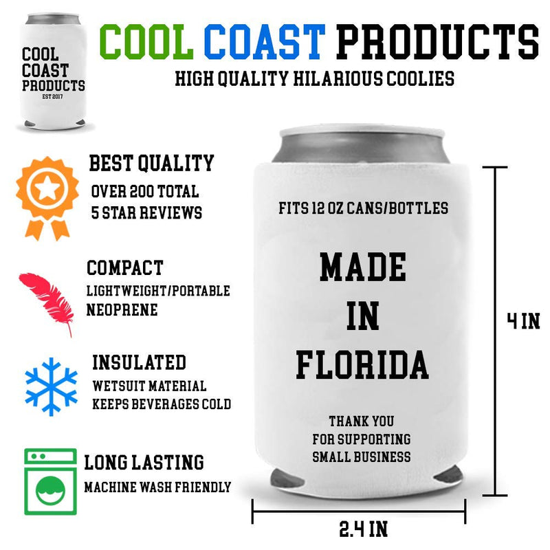 Cool Coast Products | Big Dill Funny Beer Joke Coolies | Fun America Beer Can Holders | Neoprene Insulated Soft Can Cooler | Beverage Cans Bottles | Cold Beer Tailgating Beer Gifts (Big Dill) - BeesActive Australia
