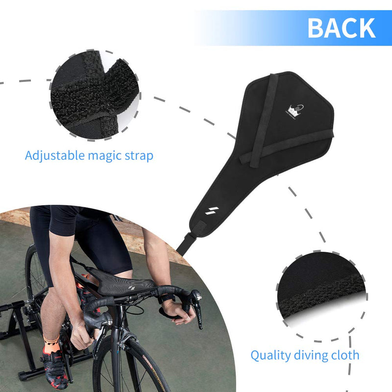 KKUYT Bike Sweat Guard, Bicycle Trainer Frame Protector Absorbs Sweat Prevent Bicycle from Corrosion, Bicycle Trainer Sweat Net for Mountain Bike Indoor Cycling Training and More - BeesActive Australia
