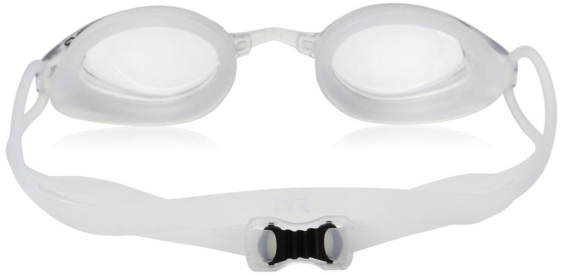 TYR Black Hawk Racing Goggles One Size Clear - BeesActive Australia