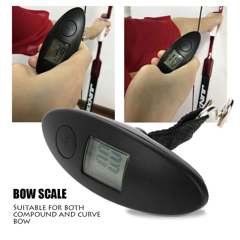 Archery Bow Scale, Portable Digital Handheld Bow Hang Scale 88lbs Tool for Compound and Recurve Bow - BeesActive Australia