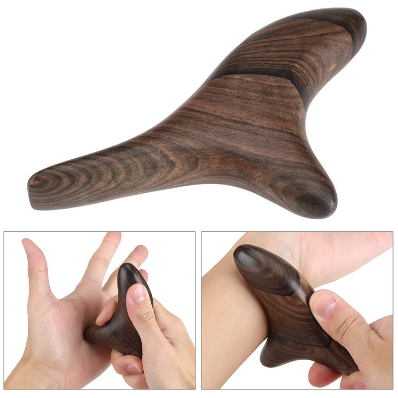 Traditional Thai Massager - Manual Body Massager Vietnam Fragrant Wood Massager Foot Reflexology, Body Acupuncture Point Gua-Sha Full Body Relaxation for Foot, Back,Head, Waist, Neck Use - BeesActive Australia