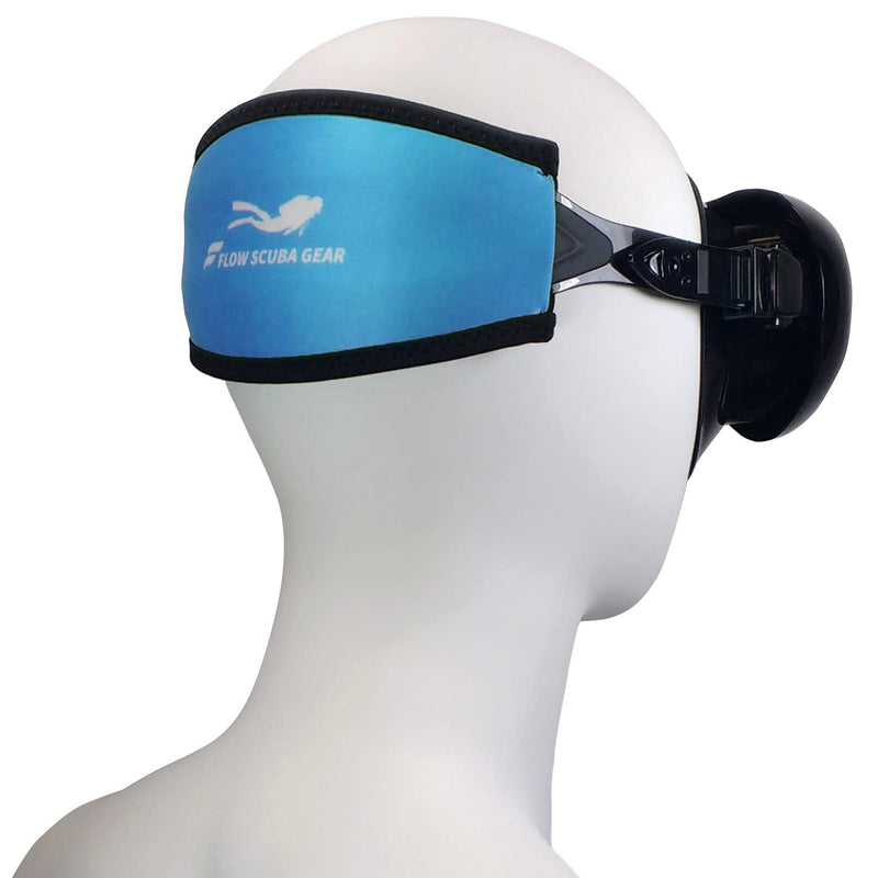 Flow Scuba Gear Diving Mask Slap Straps - Neoprene Cover for Dive and Snorkel Masks - BeesActive Australia