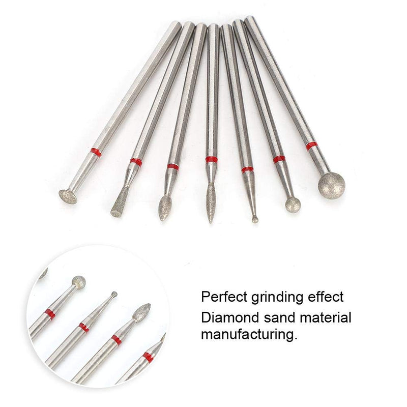 【𝐒𝐩𝐫𝐢𝐧𝐠 𝐒𝐚𝐥𝐞 𝐆𝐢𝐟𝐭】Stable Performance Nail Drill Bits, No Dust Pollution Nail Art Drill Bit, Perfect Grinding Beauty Salon for Home(NO.05) NO.05 - BeesActive Australia