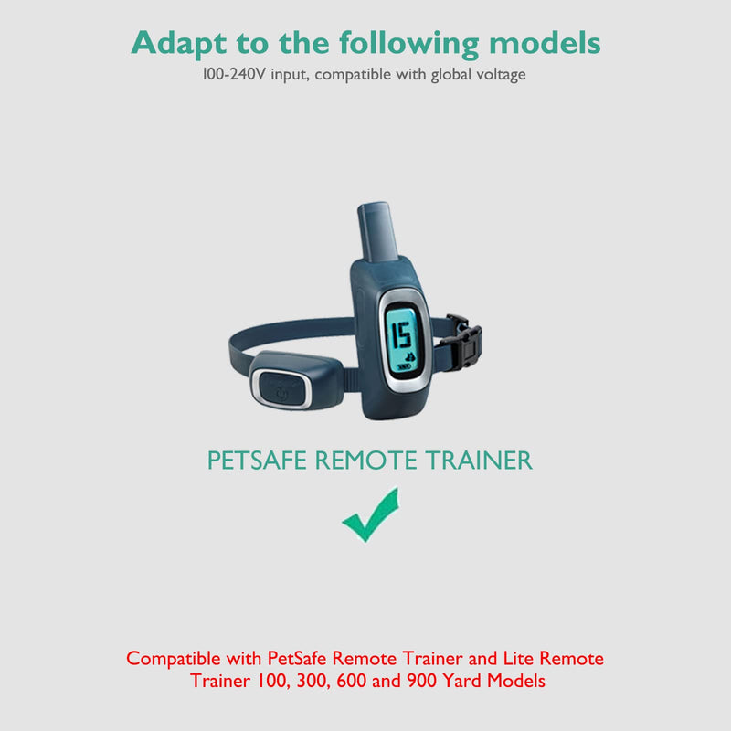 for Petsafe Collar Charger Replacement, Lnauy Power Cable Compatible with PetSafe Remote Trainer and Lite Remote Trainer 100/300/600 and 900 Yard Models USB Adaptor Cord - BeesActive Australia