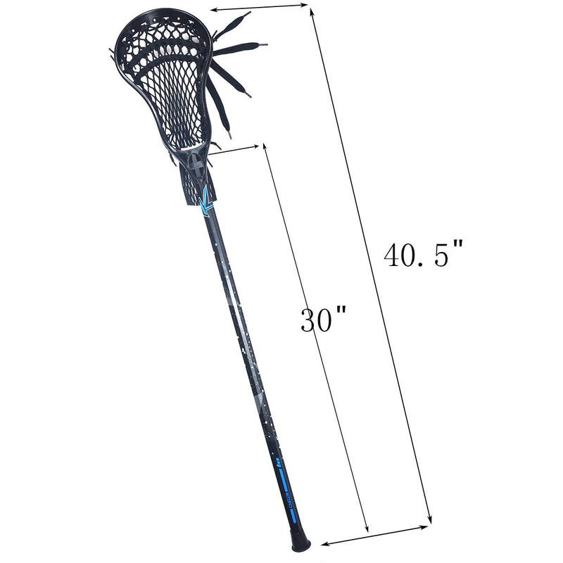 [AUSTRALIA] - CAKLOR Lacrosse Complete Attack/Midfield Stick with Shaft & Head… 0.45 Kilograms 